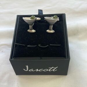 Martini Glasses Cufflinks Set